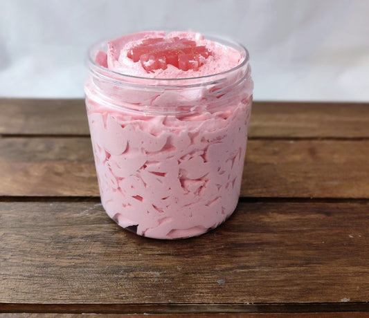 Strawberry Snowcake Whipped Soap 8oz | Pamper Your Skin