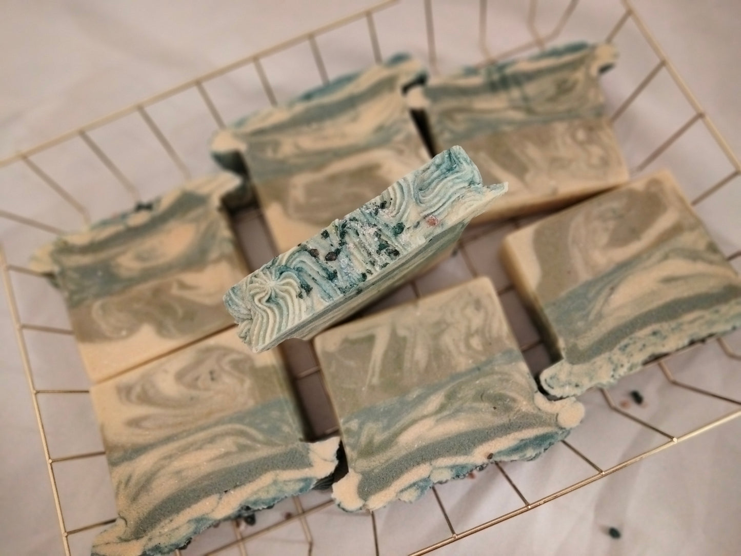 Frosted Eucalyptus Soap