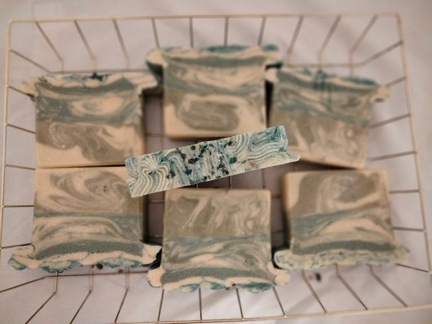 Frosted Eucalyptus Soap